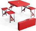 4Ft Aluminum Folding Picnic Table Set