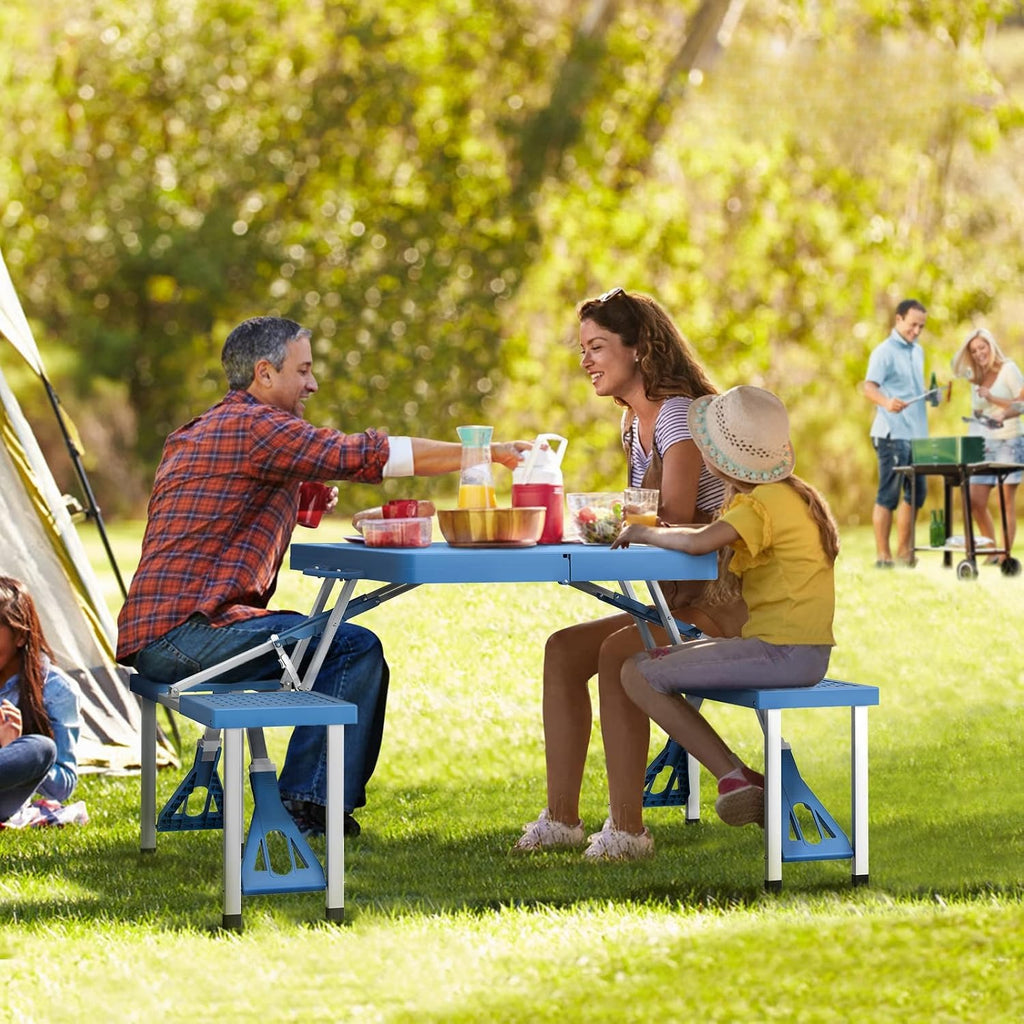 4Ft Folding Picnic Table Set
