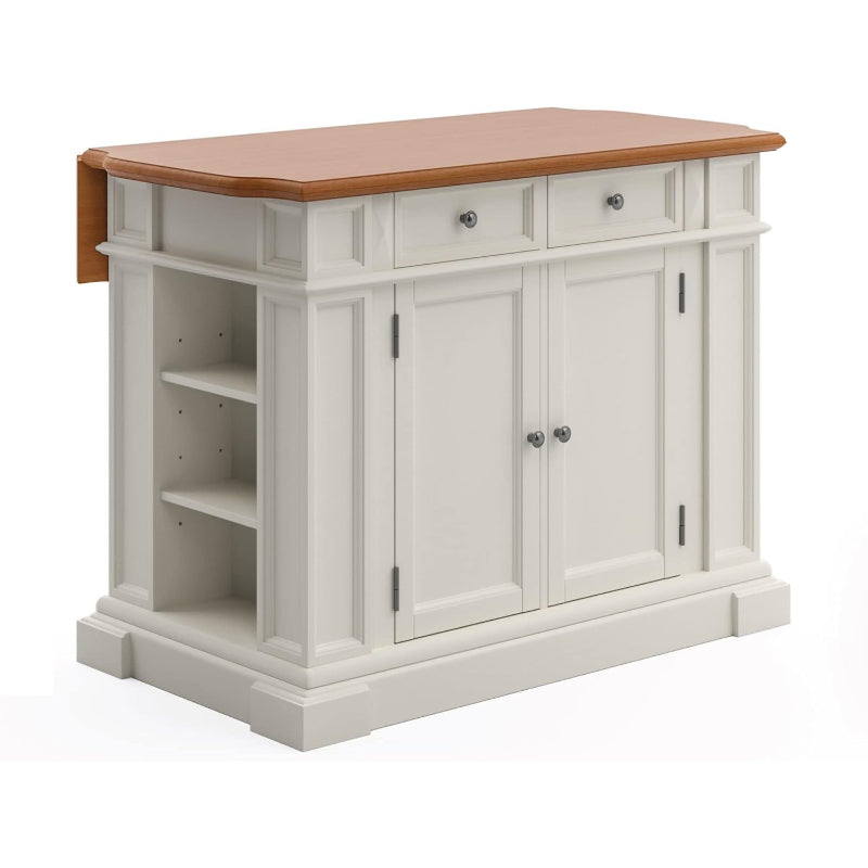 White Kitchen Island