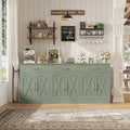 Green Farmhouse Sideboard Cabinet