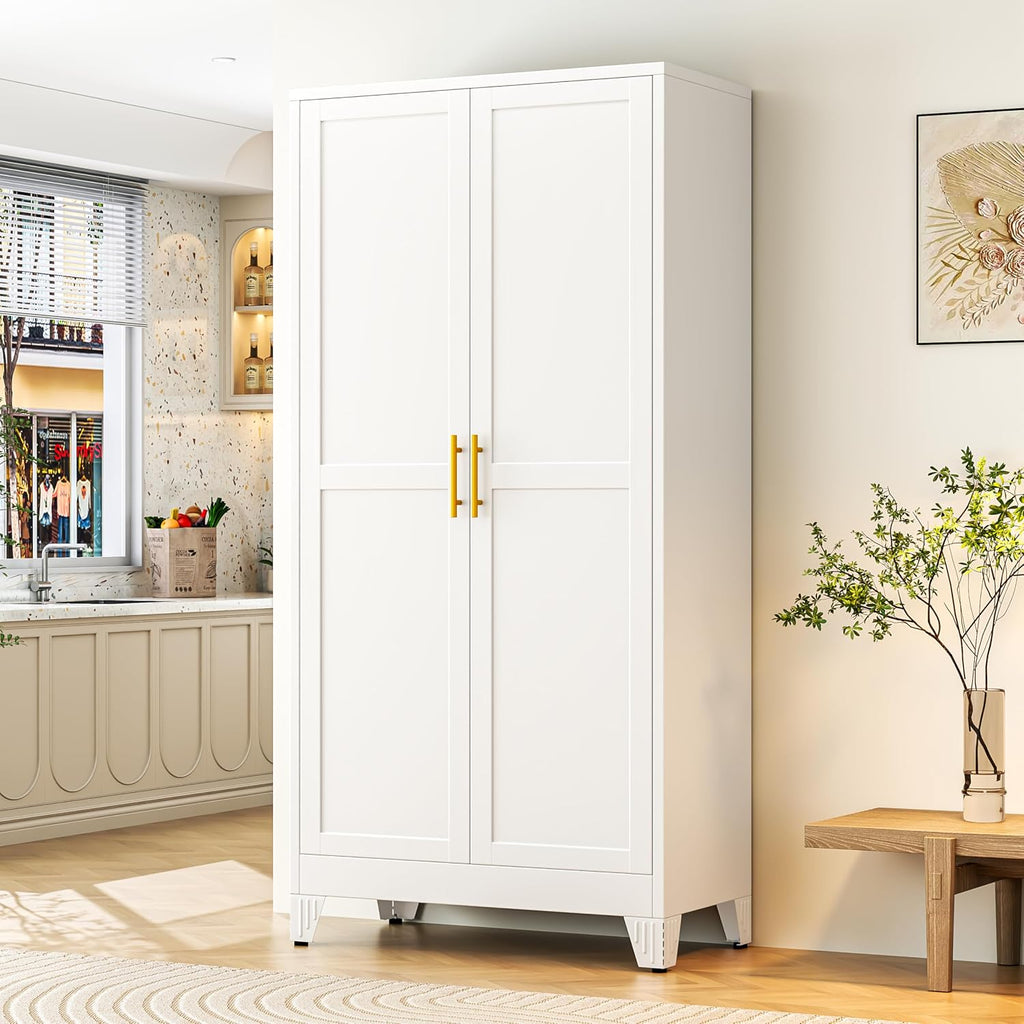 75.2" Tall Metal Storage Cabinet