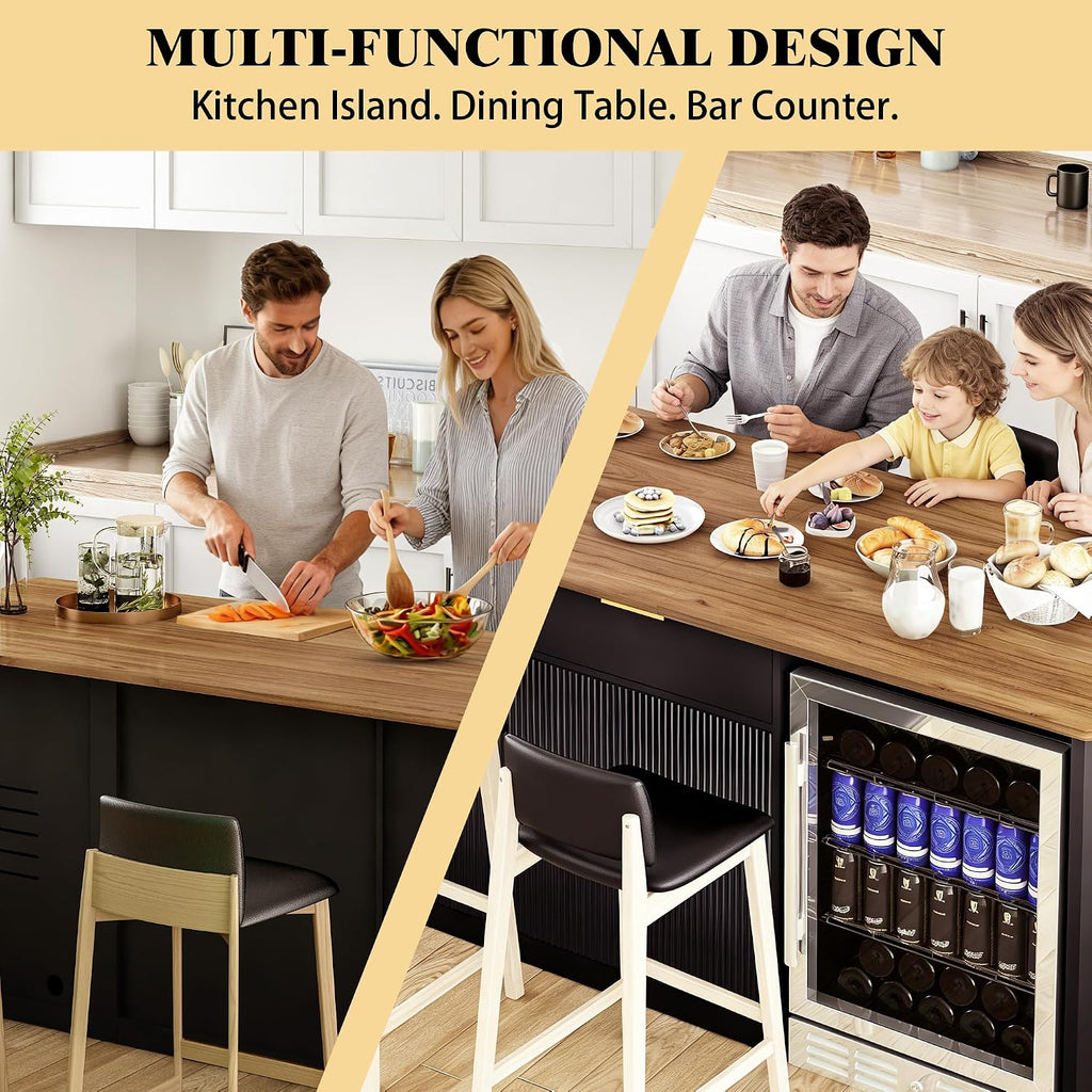 75.6" Wide Kitchen Island