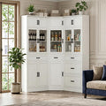 80" Tall Corner Pantry Cabinet